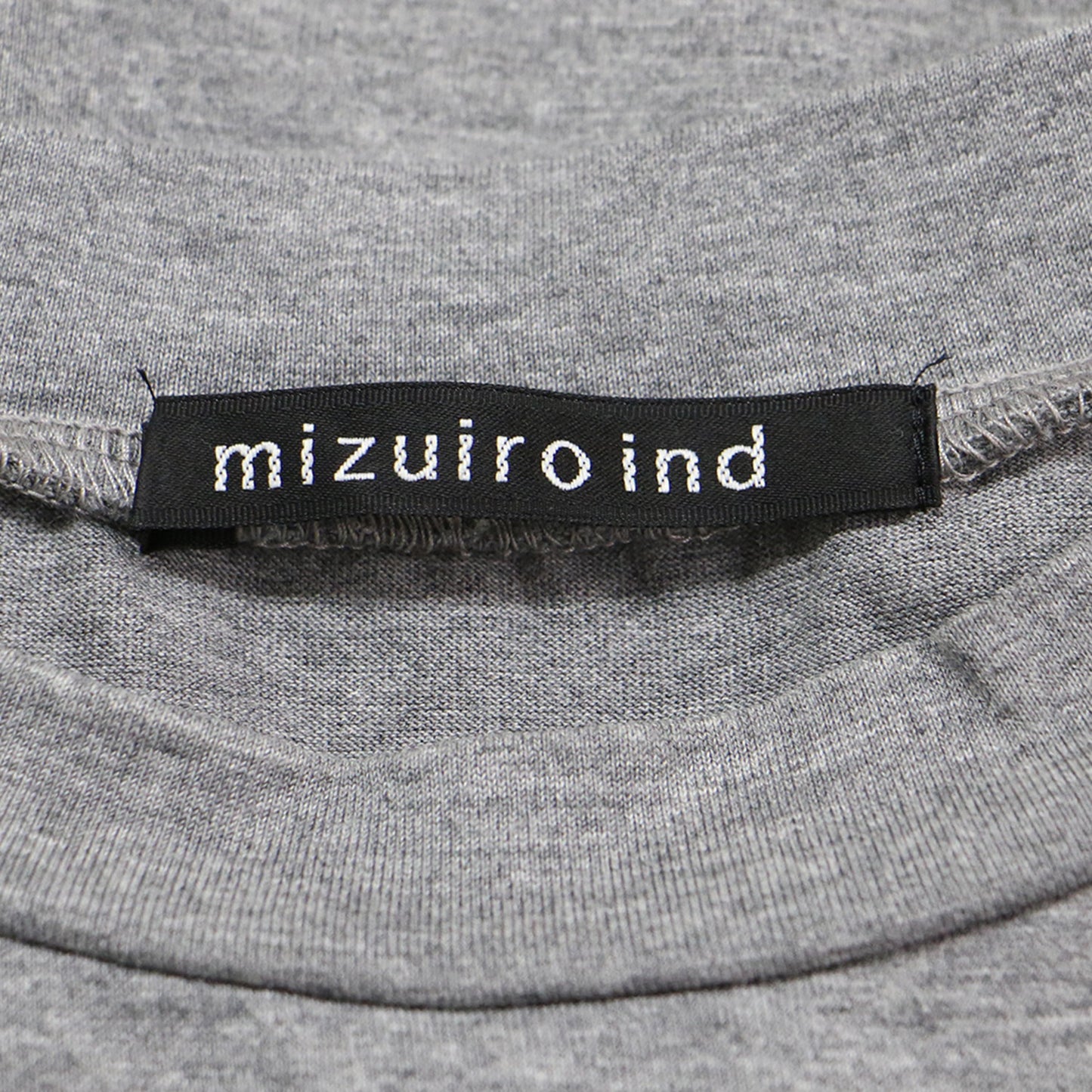 ロールスリーブ ワイドシルエット Tシャツ ワンピース / ロング丈 半袖 コクーンシルエット コットン