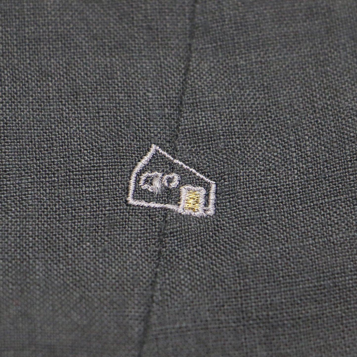 22春夏 シャトルリネン バンドカラー ワイド ワンピース / シャツワンピース ミディ丈 長袖 オーバーサイズ