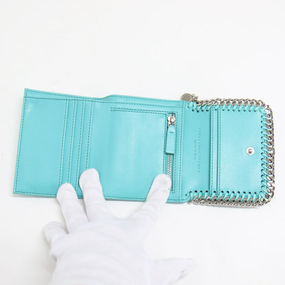 ファラベラ 三つ折り 財布 431000 WP0086 / エコレザー チェーン ミニ ウォレット Falabella