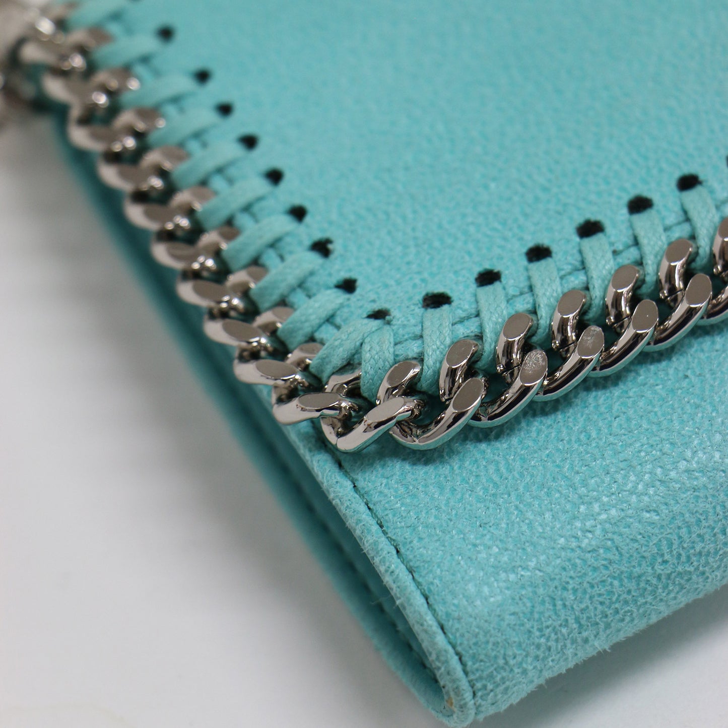 ファラベラ 三つ折り 財布 431000 WP0086 / エコレザー チェーン ミニ ウォレット Falabella