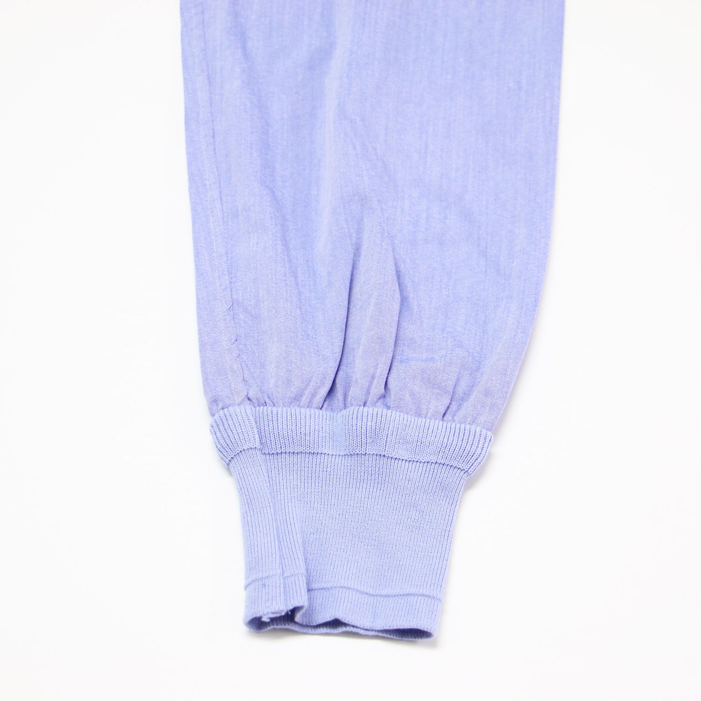 25春夏 レイヤード プルオーバー ブラウス / 長袖 ラウンドヘム ストレッチ レーヨン