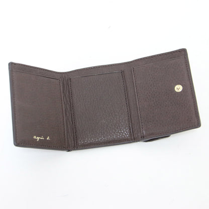 miyuki ミニ ウォレット TAW04－03 / レザー 三つ折り 財布
