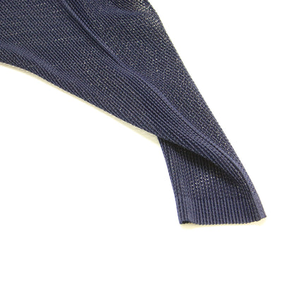 タタミ プリーツ カーディガン / TATAMI 長袖 変型 シアー メッシュ