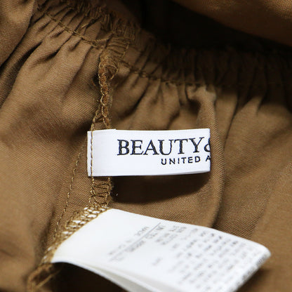 24春夏 コットン ナイロン バックホール キャミソール / フレア ギャザー ウォッシャブル