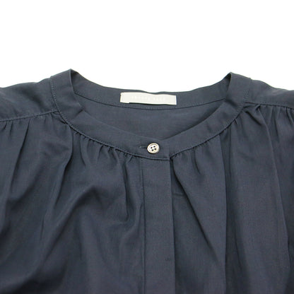 タック ギャザー ブラウス / SANDER SHIRLEY フレンチスリーブ ゴム コットン
