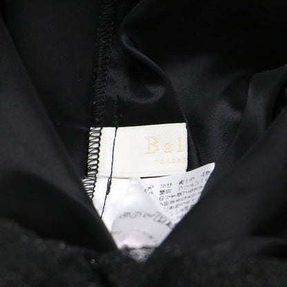 24春夏 ラメ チュール ティアード プリーツ スカート / ロング丈 ウエストゴム フレア
