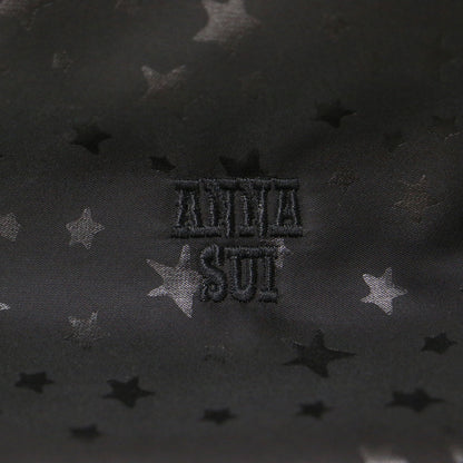 スターダスト トートバッグ / ショルダーバッグ 舟形 星 刺繍 フリンジチャーム ナイロン A4