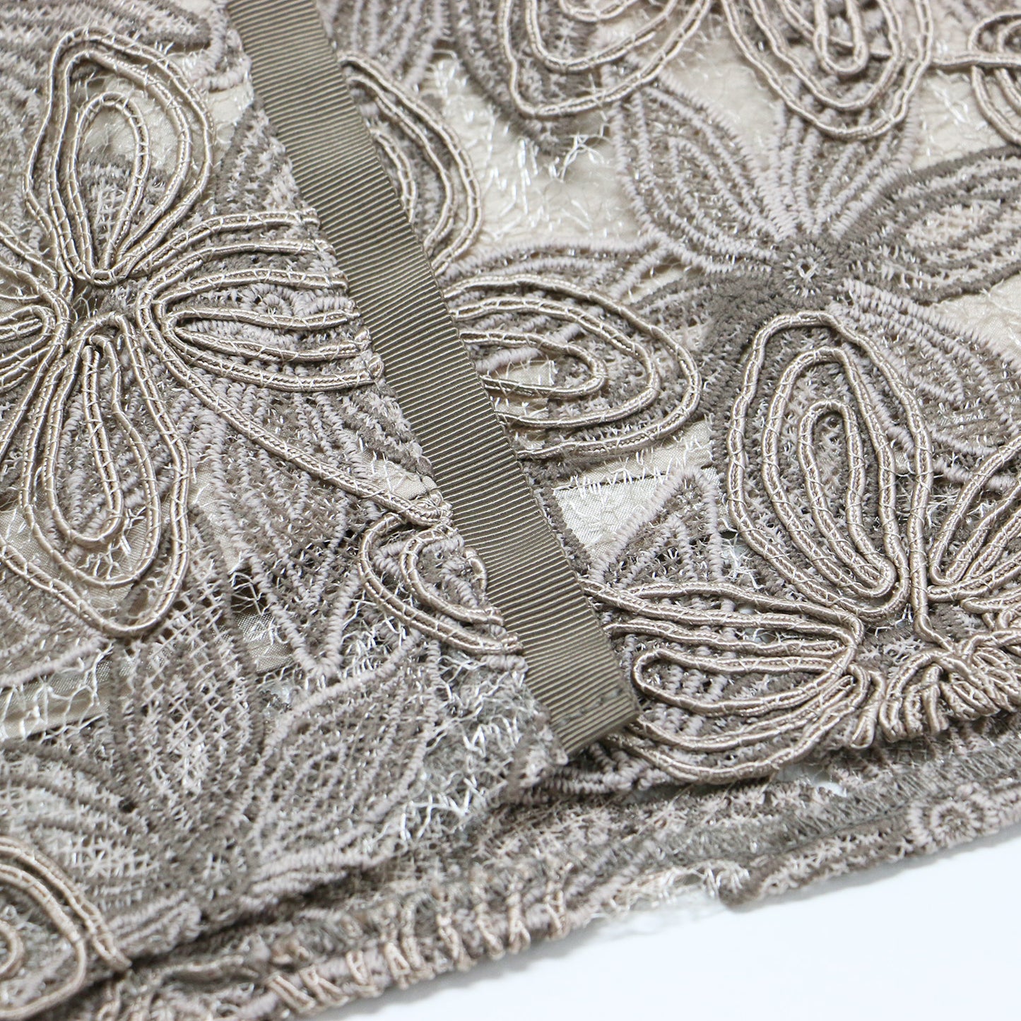 コードレース タイト スカート / ロング丈 Iライン ウエストゴム