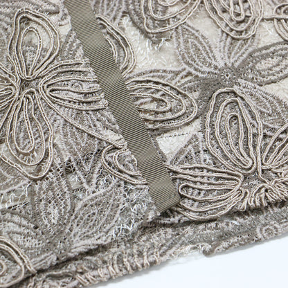 コードレース タイト スカート / ロング丈 Iライン ウエストゴム