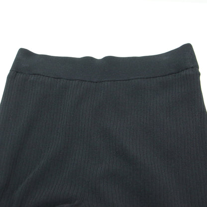 リブ ニット パンツ / ストレート ウエストゴム ドライタッチ