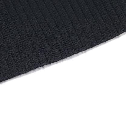 リブ ニット パンツ / ストレート ウエストゴム ドライタッチ