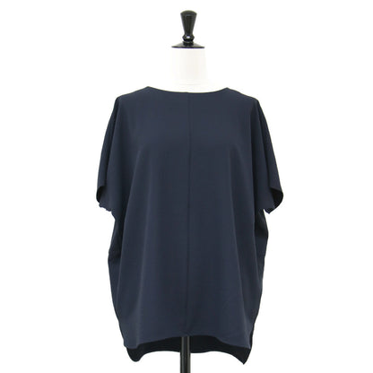 24春夏 リラックスシルエット ストレッチ ブラウス / 半袖 ドライタッチ