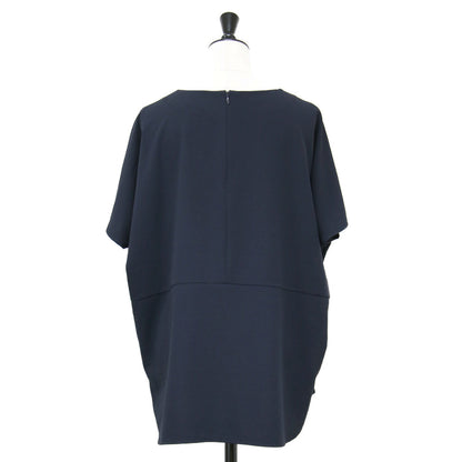 24春夏 リラックスシルエット ストレッチ ブラウス / 半袖 ドライタッチ