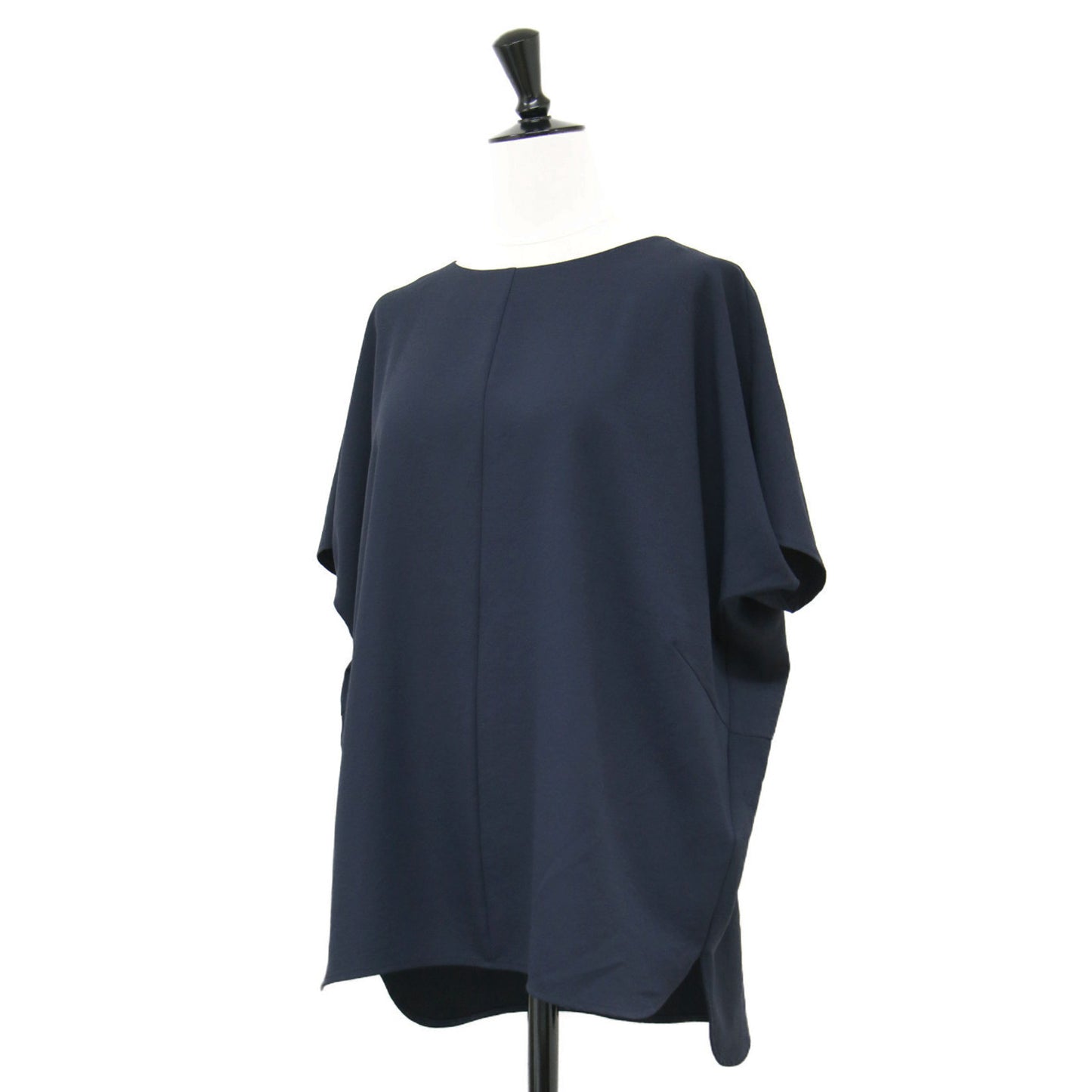 24春夏 リラックスシルエット ストレッチ ブラウス / 半袖 ドライタッチ