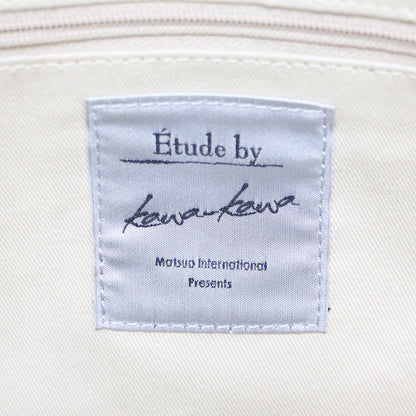 タック 丸型 バッグ / kw Etude ハンドル ショルダー サークル 2WAY レザー