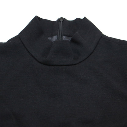 タイトシルエット コンビワンピース / ドレス 長袖 ミディ丈 ハイネック カメリア ブロックチェック