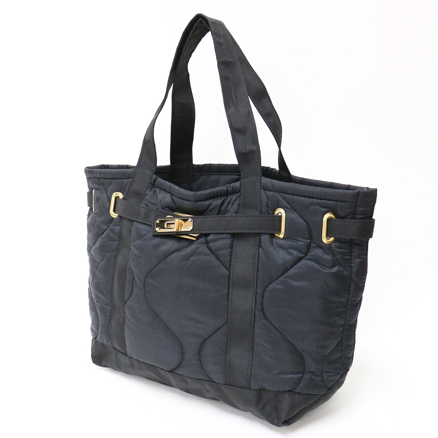 キルティング トート バッグ / TOTE-RP-M ゴールドパーツ 肩掛け