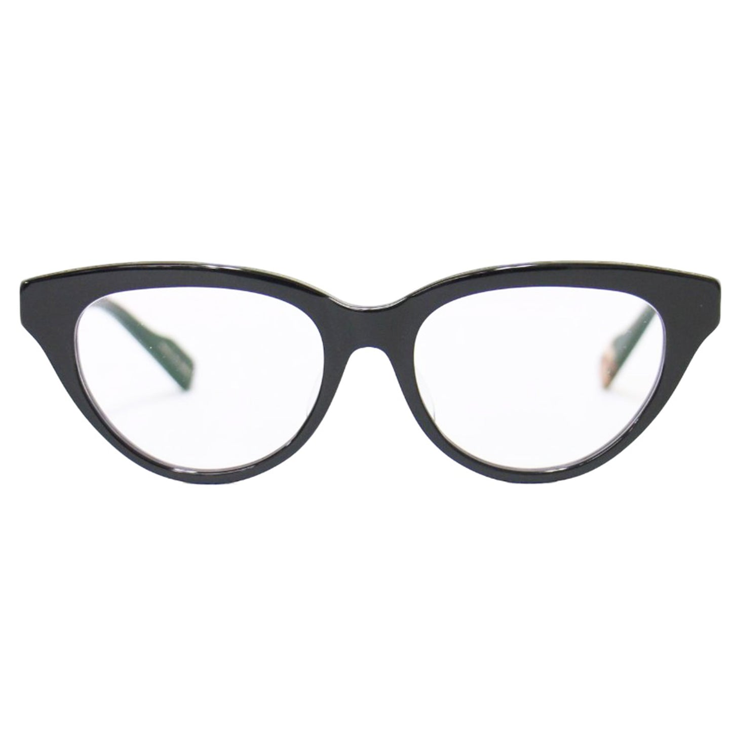 25春夏 セルフレーム キャットアイ メガネ / アイウェア 眼鏡 B0035 CLR