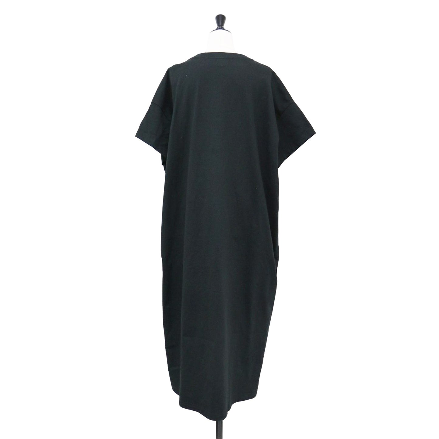 24春夏 FREAK'S STORE 別注 ドローコード 半袖 ワンピース / CODE SHORT SLEEVE ONE PIECE ロング クルーネック カットソー素材 コットン