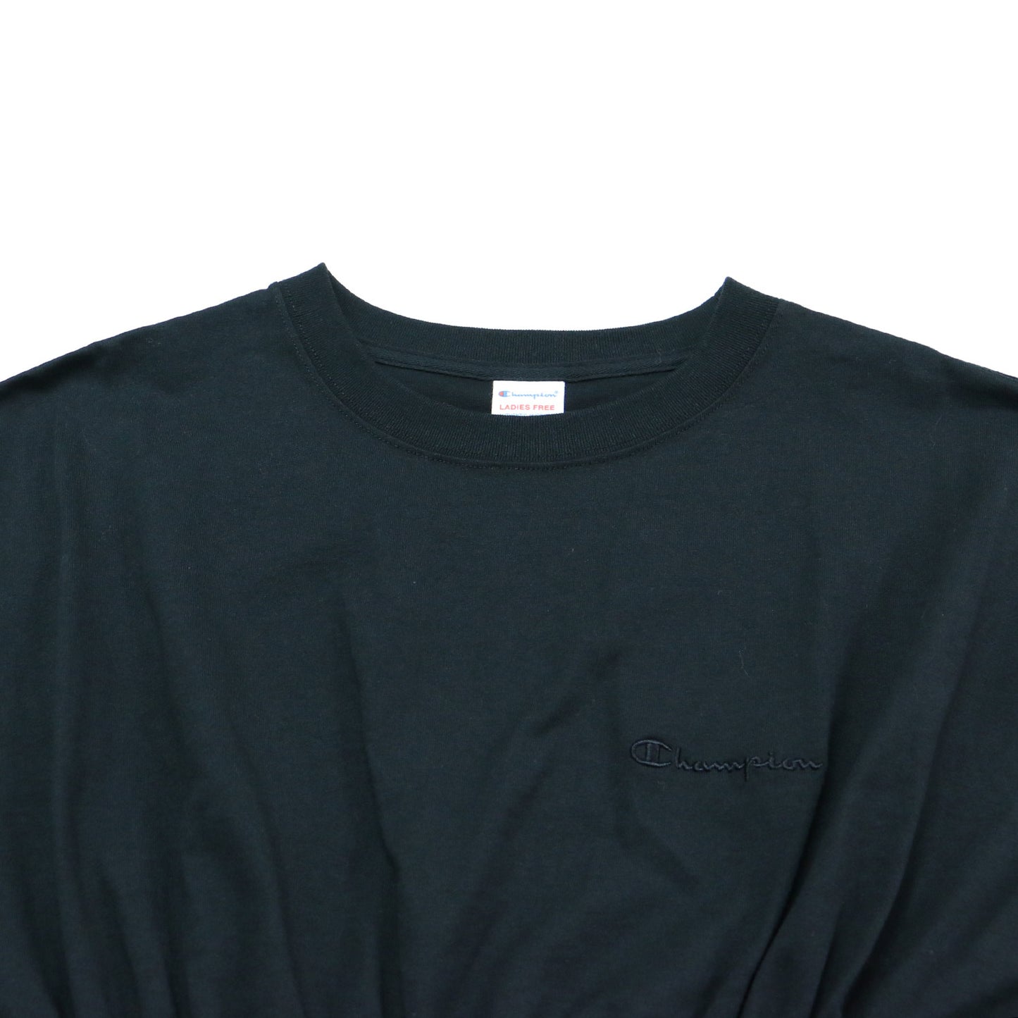 24春夏 FREAK'S STORE 別注 ドローコード 半袖 ワンピース / CODE SHORT SLEEVE ONE PIECE ロング クルーネック カットソー素材 コットン