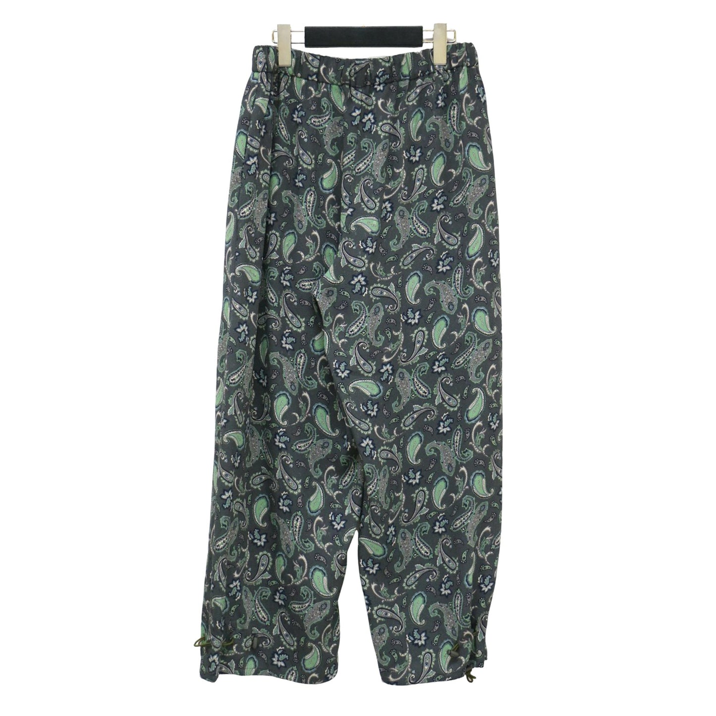 ペイズリー プリント イージーパンツ / Paisley Print Eazy Pants テーパード ウエストゴム 裾絞り