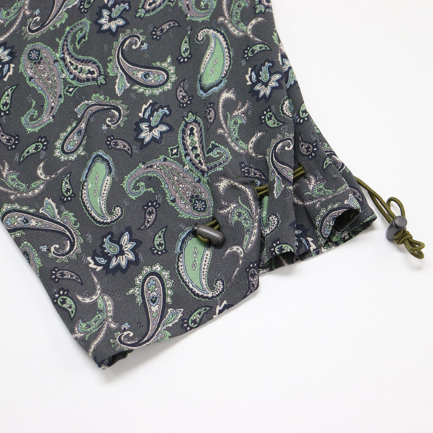 ペイズリー プリント イージーパンツ / Paisley Print Eazy Pants テーパード ウエストゴム 裾絞り