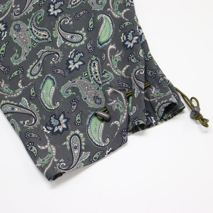 ペイズリー プリント イージーパンツ / Paisley Print Eazy Pants テーパード ウエストゴム 裾絞り