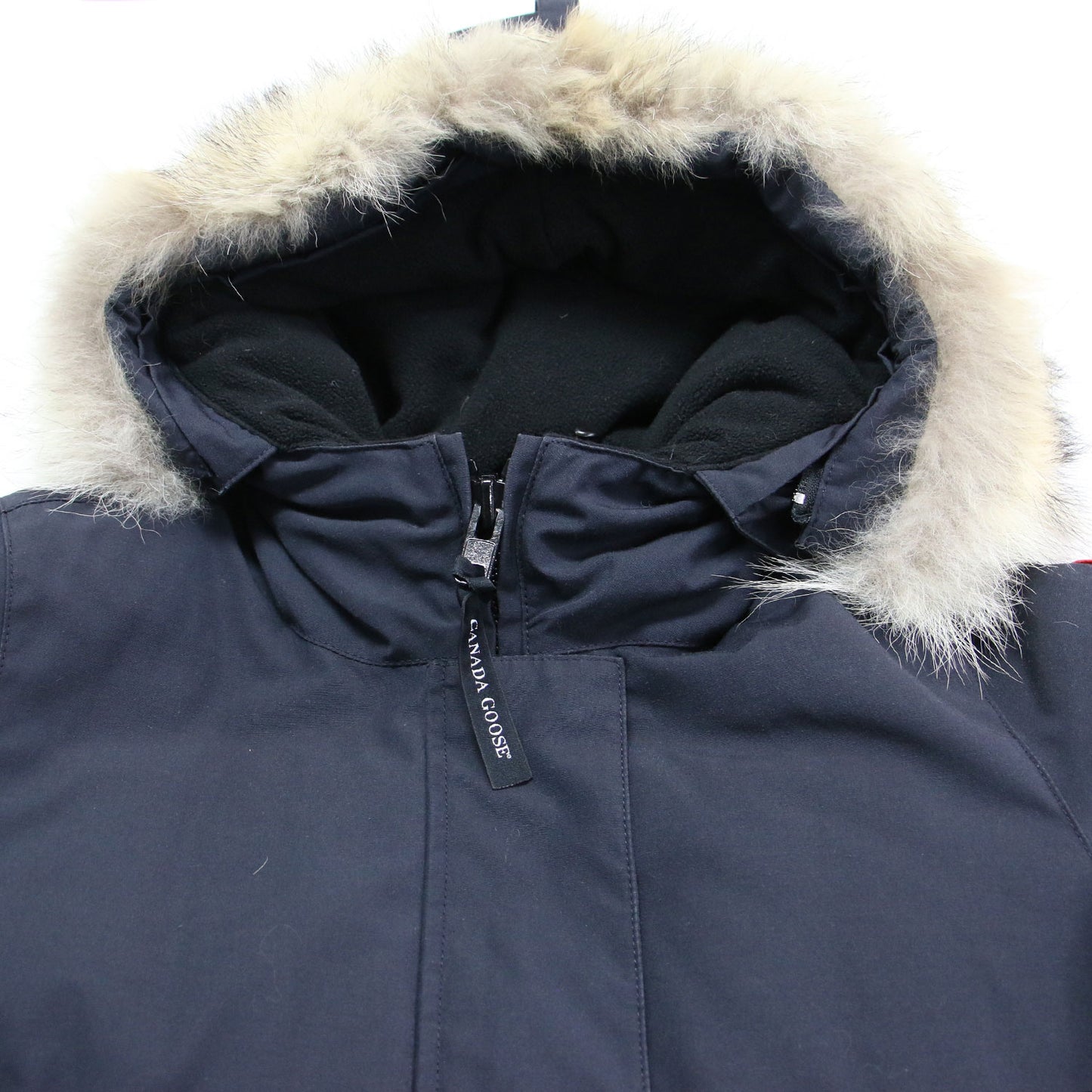 ヴィクトリアパーカー / VICTORIA PARKA 3037L ダウン コート ミドル丈 フード ファー ワッペン