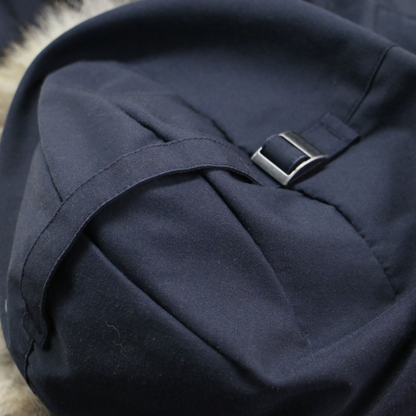 ヴィクトリアパーカー / VICTORIA PARKA 3037L ダウン コート ミドル丈 フード ファー ワッペン