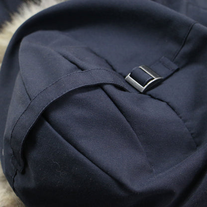 ヴィクトリアパーカー / VICTORIA PARKA 3037L ダウン コート ミドル丈 フード ファー ワッペン