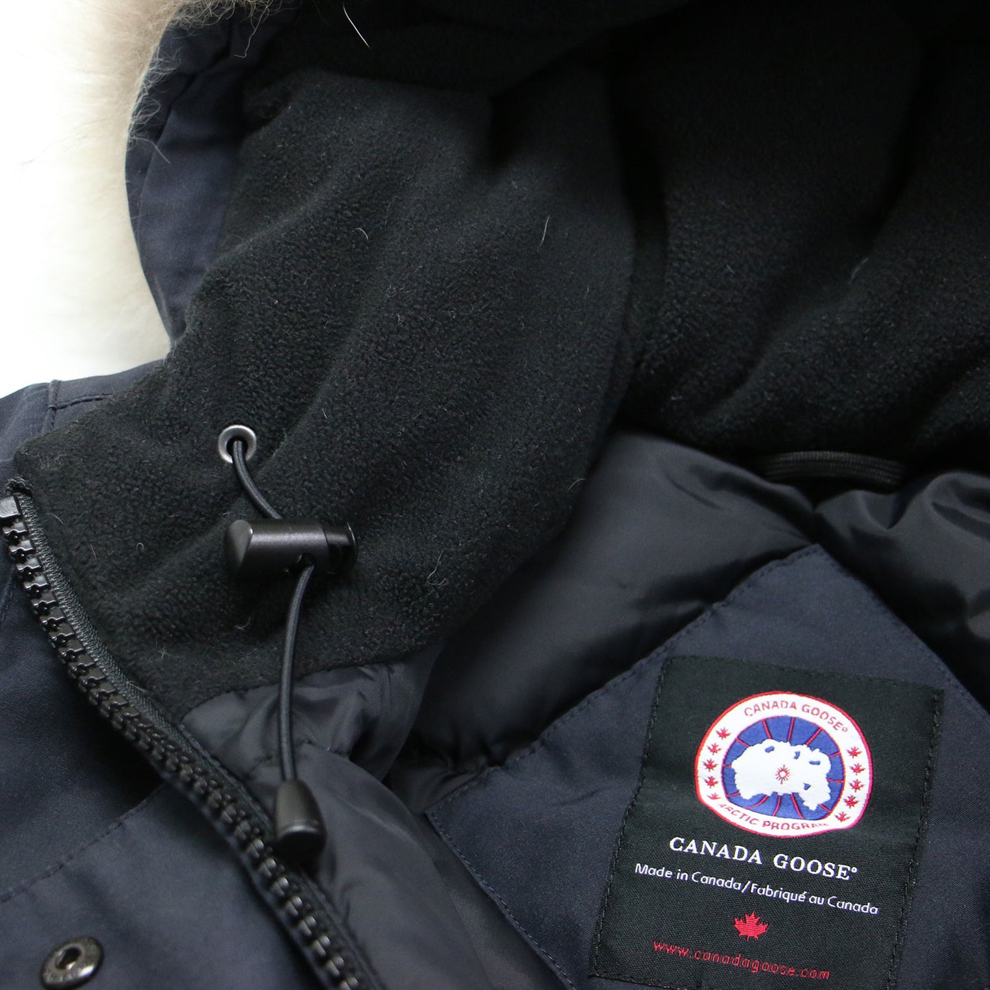 ヴィクトリアパーカー / VICTORIA PARKA 3037L ダウン コート ミドル丈 フード ファー ワッペン