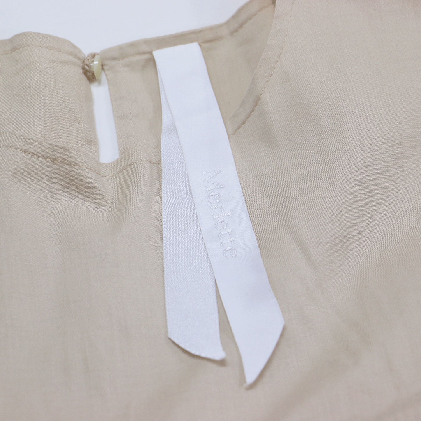 コットン ティアード ミディ ワンピース / ESSAOURIA DRESS クルーネック 長袖 Aライン