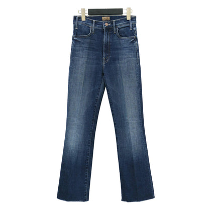 フレア デニム パンツ / THE HUSTLER ANKLE アンクル丈 カットオフ ストレッチ コットン