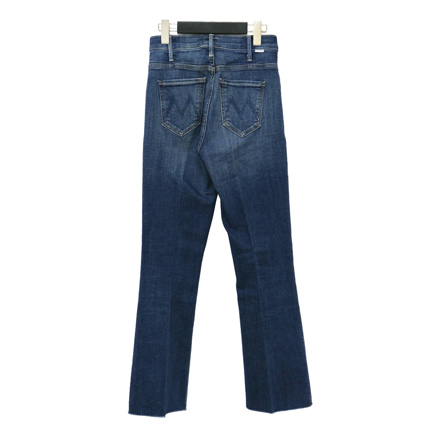 フレア デニム パンツ / THE HUSTLER ANKLE アンクル丈 カットオフ ストレッチ コットン