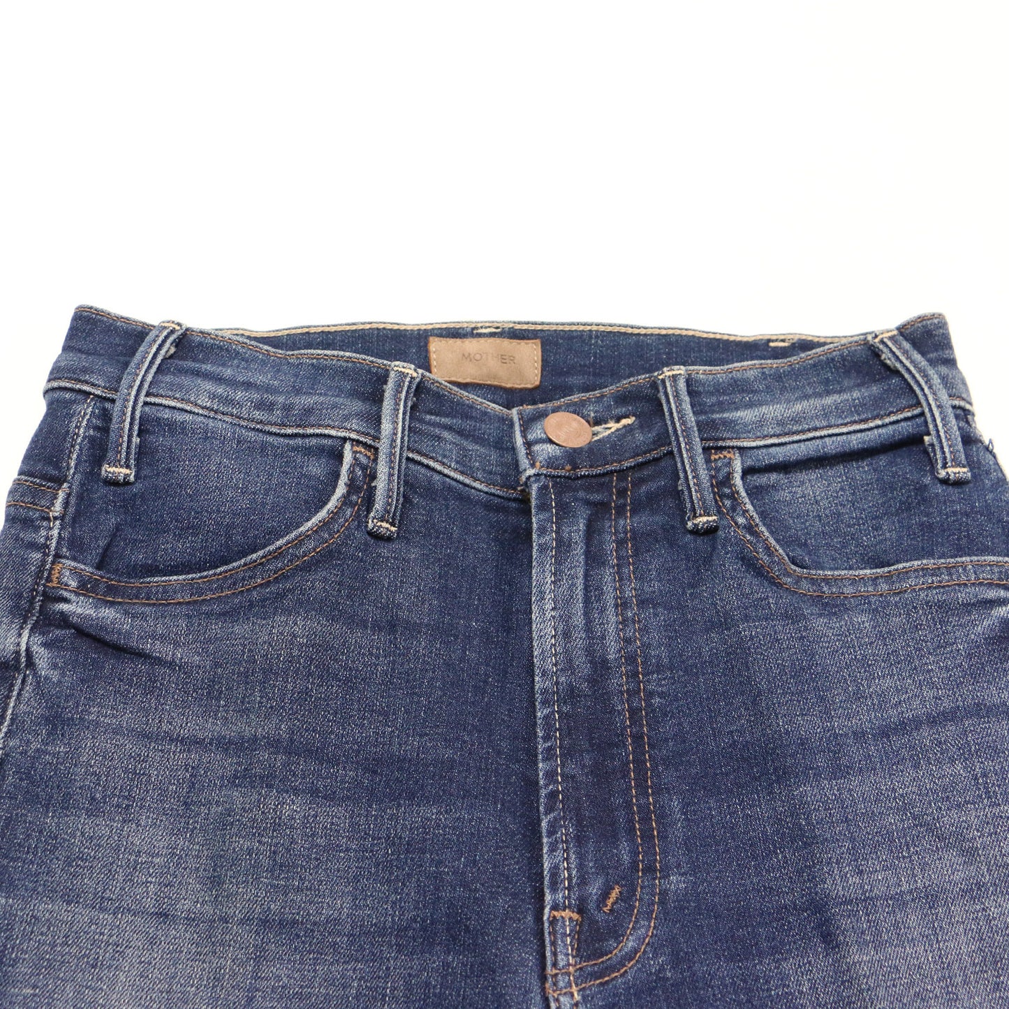 フレア デニム パンツ / THE HUSTLER ANKLE アンクル丈 カットオフ ストレッチ コットン