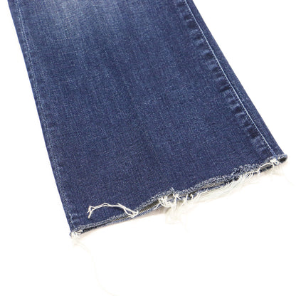 フレア デニム パンツ / THE HUSTLER ANKLE アンクル丈 カットオフ ストレッチ コットン