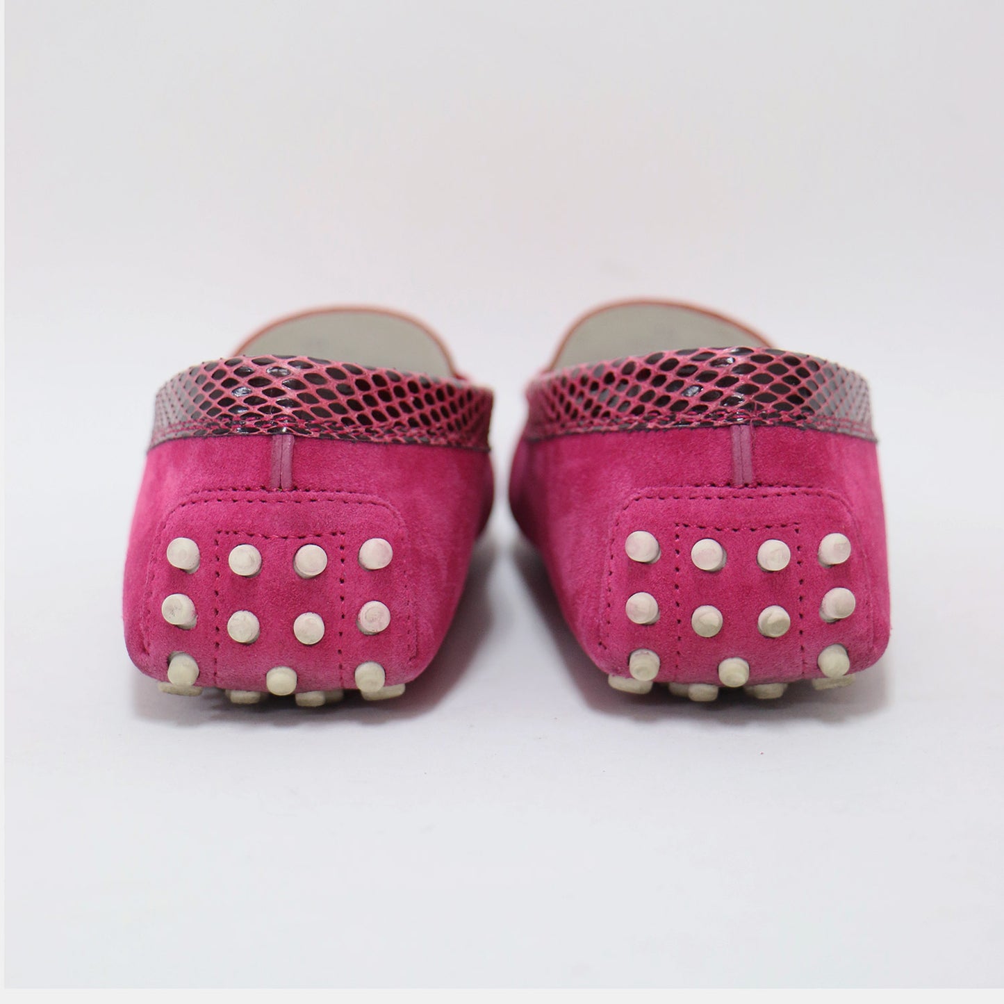 スウェード ドライビング シューズ / GOMMINI MOCASSINO ローファー スリッポン モカシン バイカラー