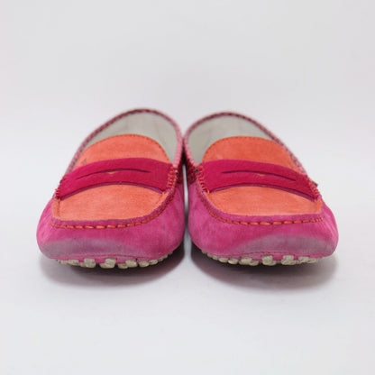 スウェード ドライビング シューズ / GOMMINI MOCASSINO ローファー スリッポン モカシン バイカラー