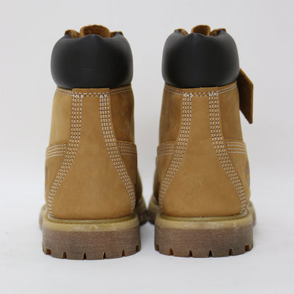 6インチ プレミアム ウォータープルーフ ブーツ / イエローブーツ レースアップ ヌバックレザー