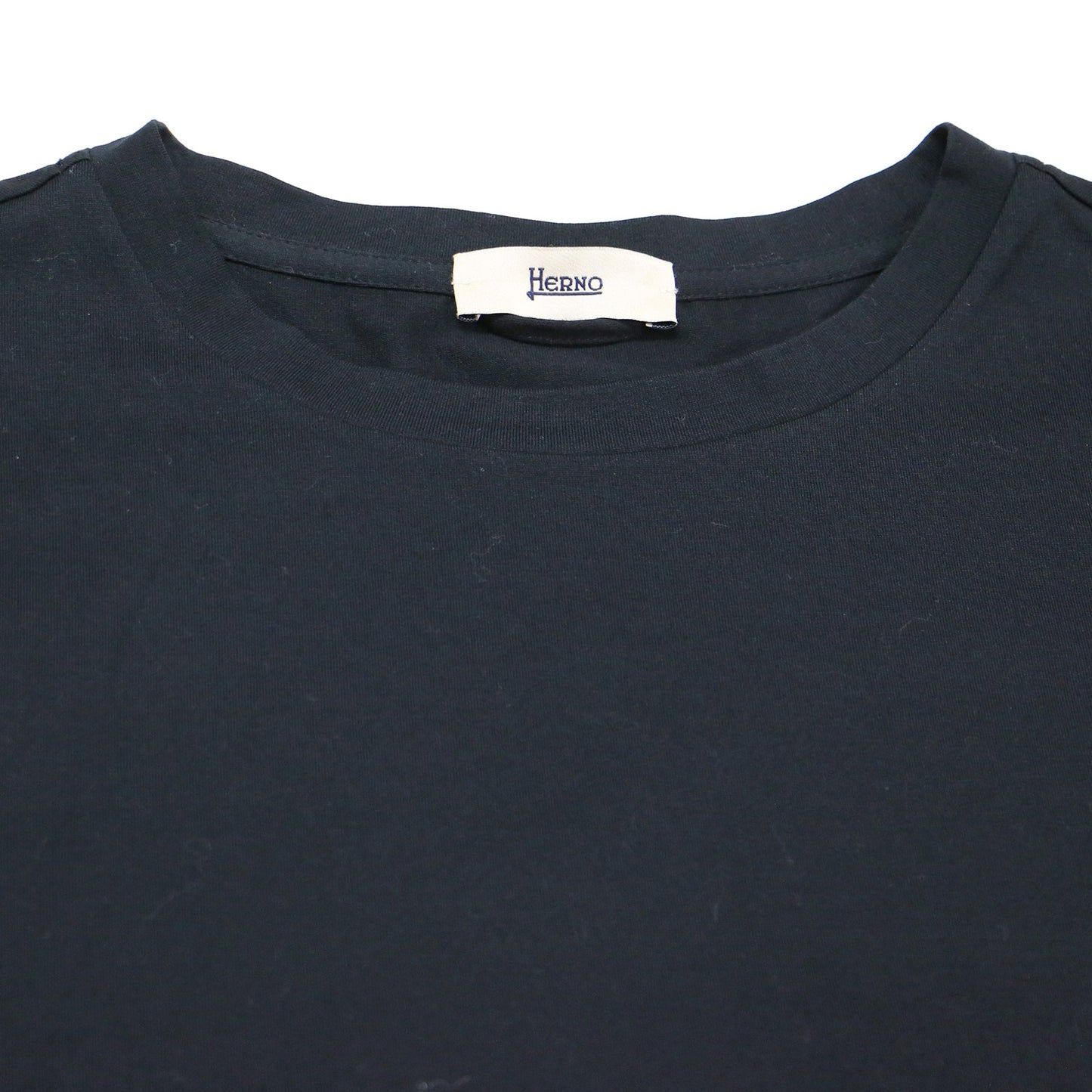7分袖 ペプラム Tシャツ / カットソー クルーネック ジャジー フリル タフタ コットン
