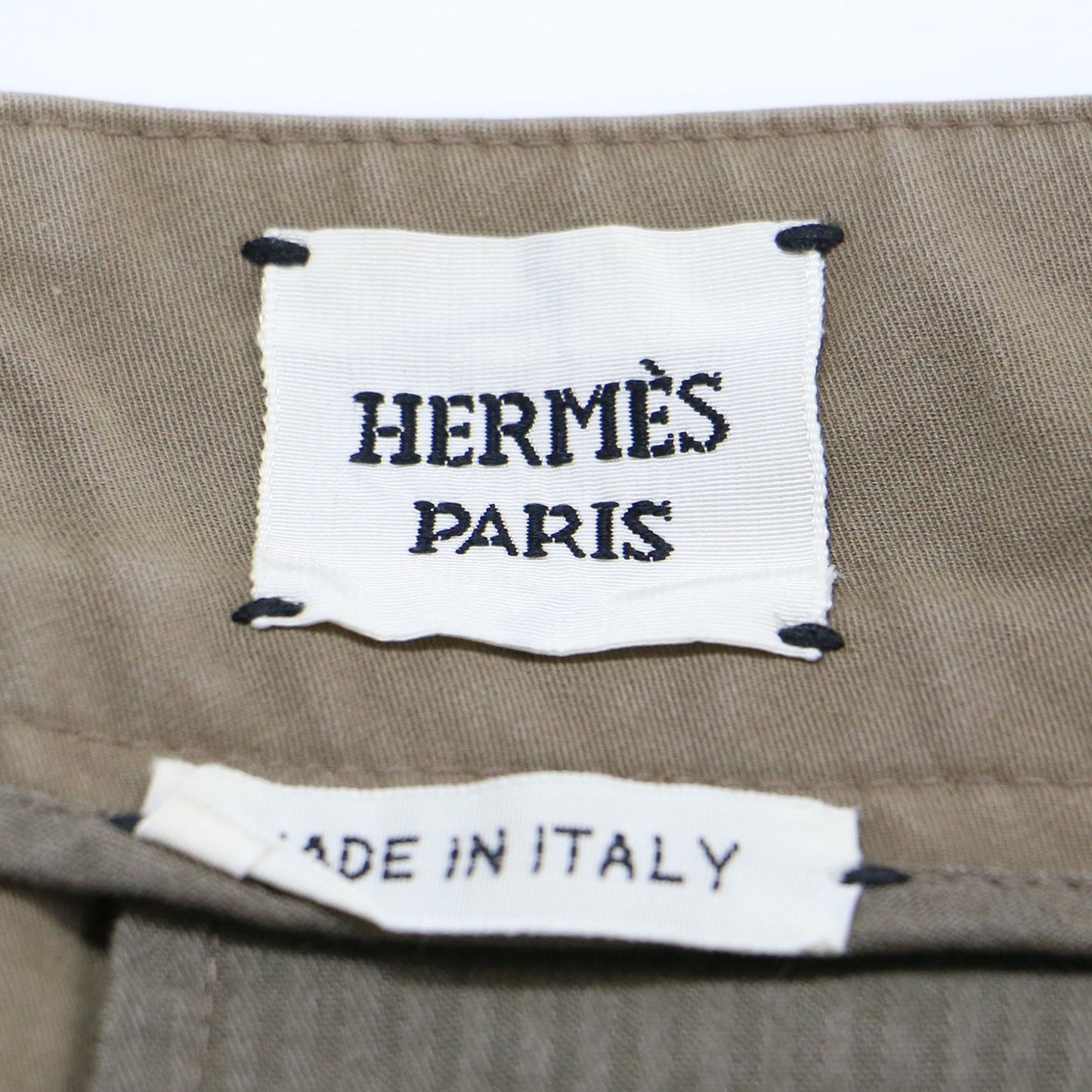 ワイド クロップド パンツ / センターピンタック ハイウエスト ストレッチ コットン