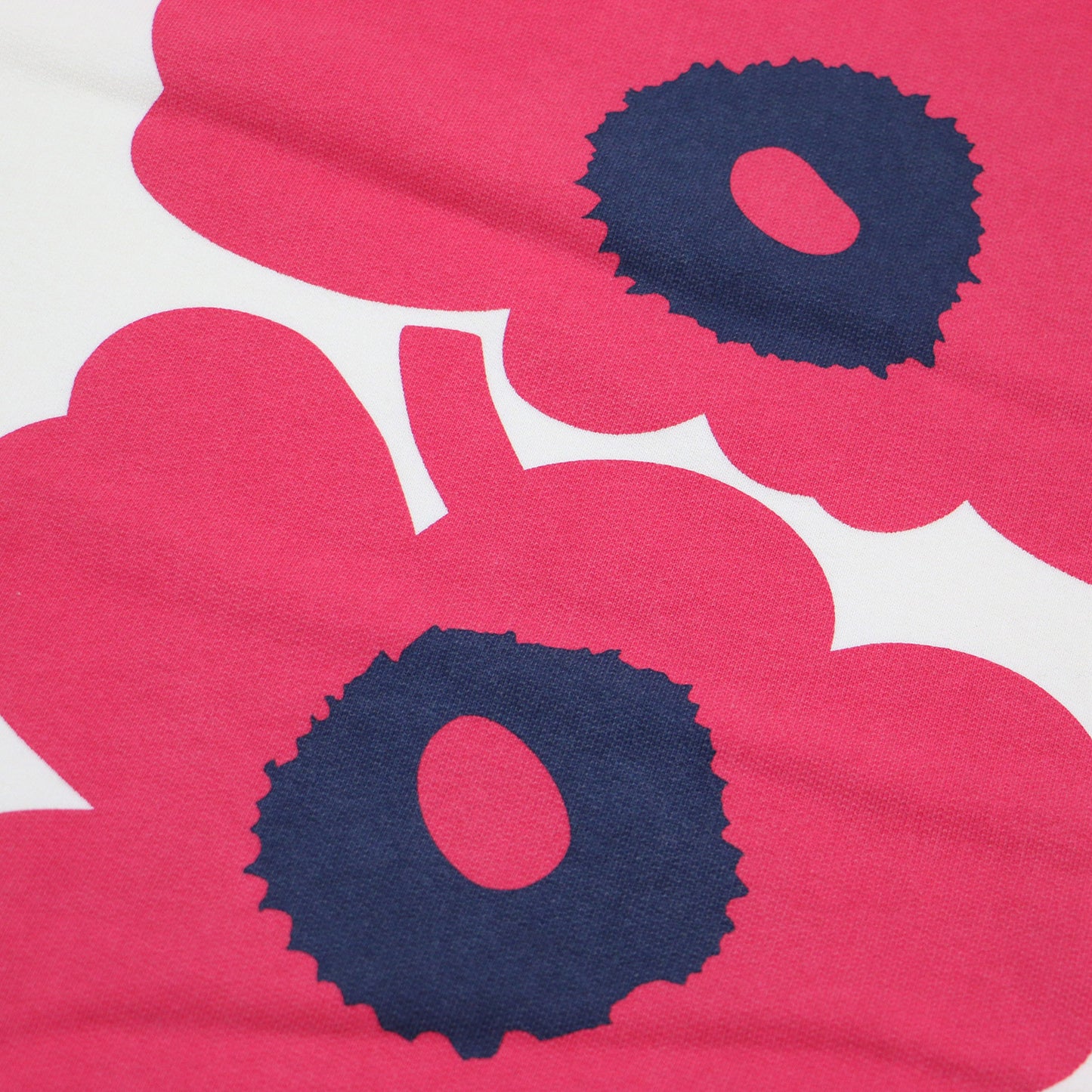 24春夏 ウニッコ プリント スウェット / Unikko Loisto Placement sweatshirt クルーネック 長袖 裏毛 フラワー コットン