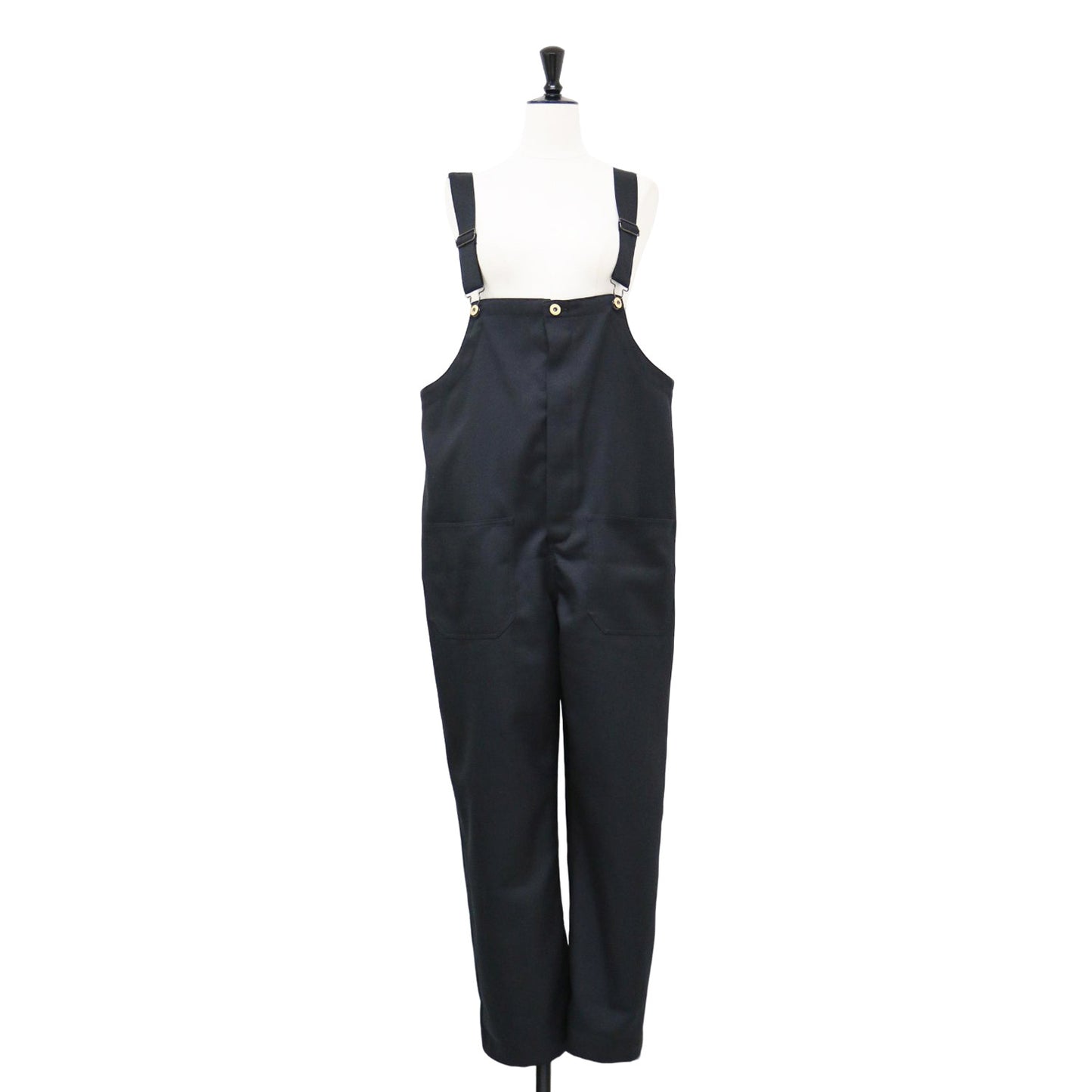 × Curensology 別注 オーバーオール / サロペット パンツ ストレート ルーズシルエット 定番