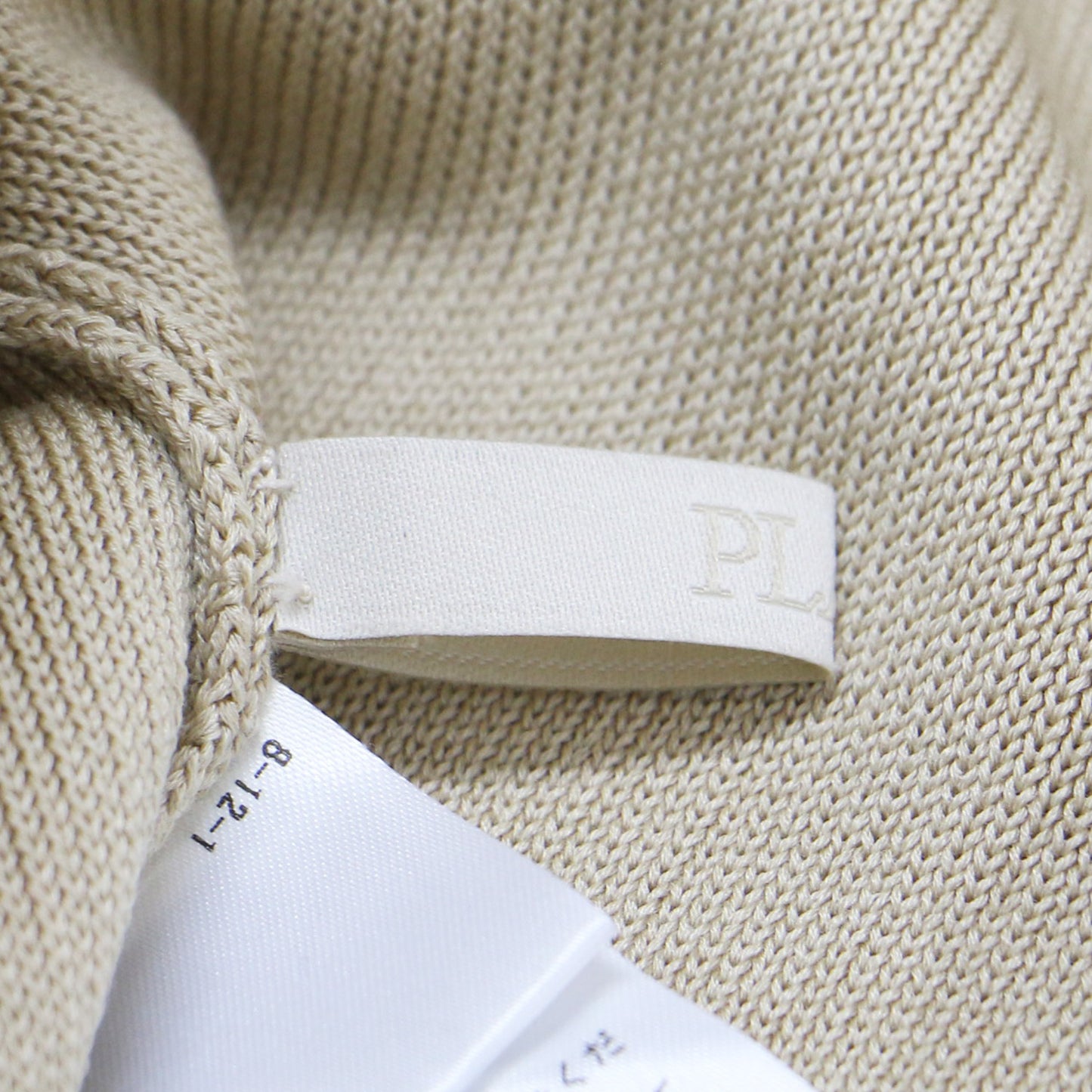 25春夏 マーセライズ コットン ニット スカート / mercerize cotton kn ロング Iライン ウエストゴム コットン