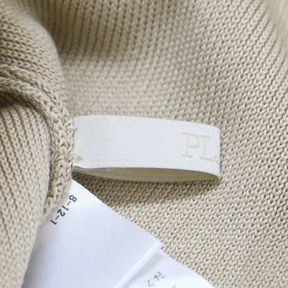 25春夏 マーセライズ コットン ニット スカート / mercerize cotton kn ロング Iライン ウエストゴム コットン