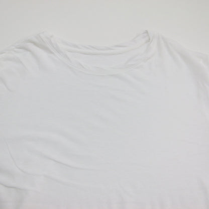 25春夏 ハイゲージ ロング Tシャツ / high gauge long カットソー クルーネック 長袖 シアー コットン
