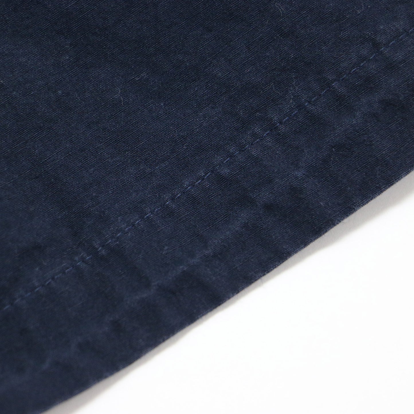 コットン ヘンプ ラップ ワンピース / ジャンパースカート Vネック ロング ノースリーブ タック Aライン