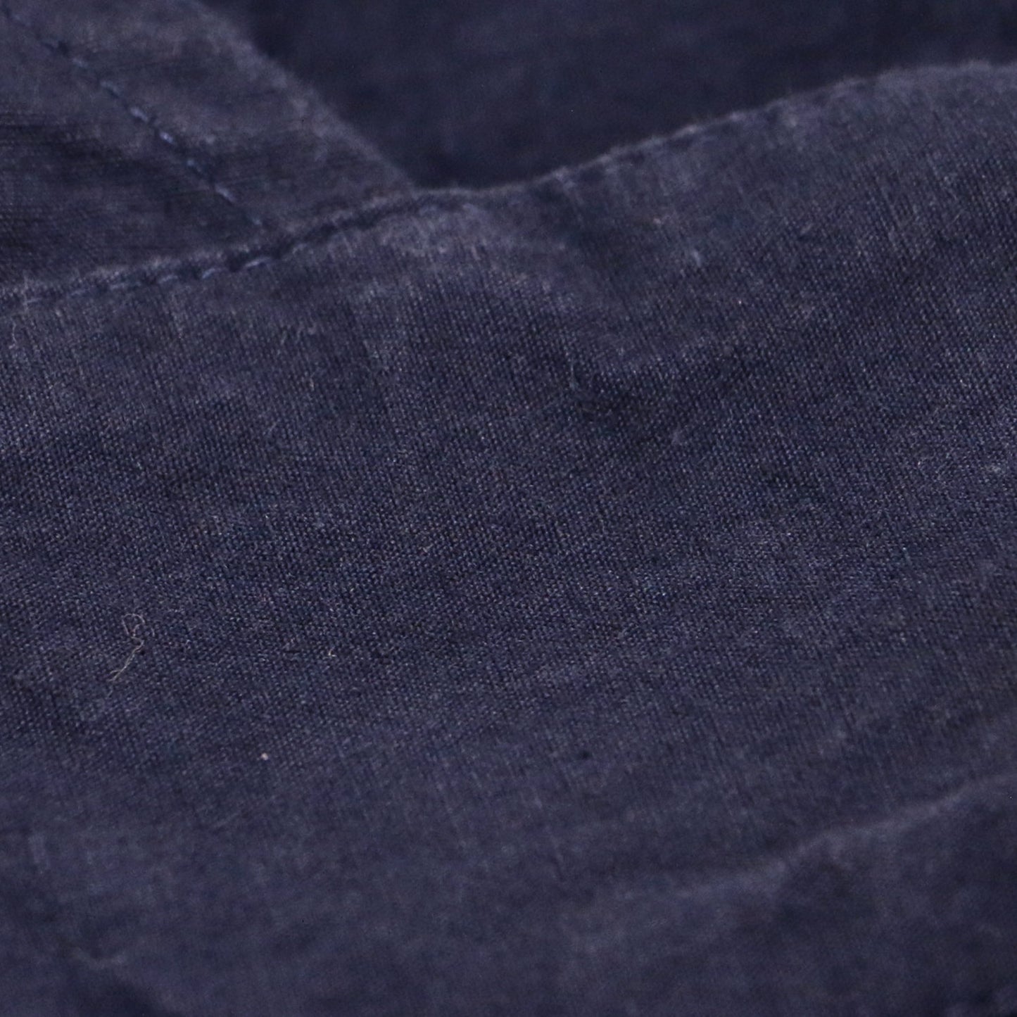 コットン ヘンプ ラップ ワンピース / ジャンパースカート Vネック ロング ノースリーブ タック Aライン