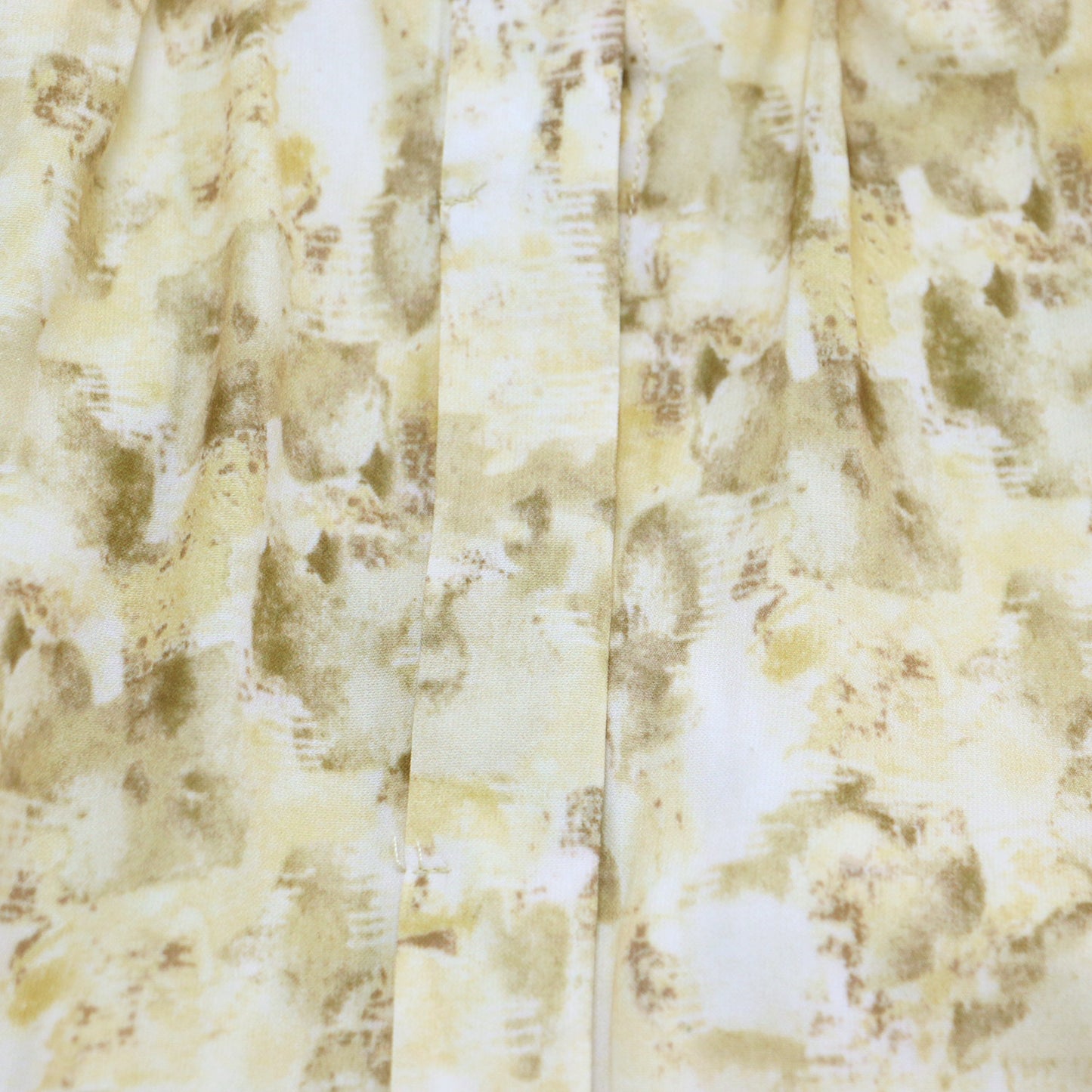 プリント プリーツ ノースリーブ ワンピース / ロング ノースリーブ 総柄