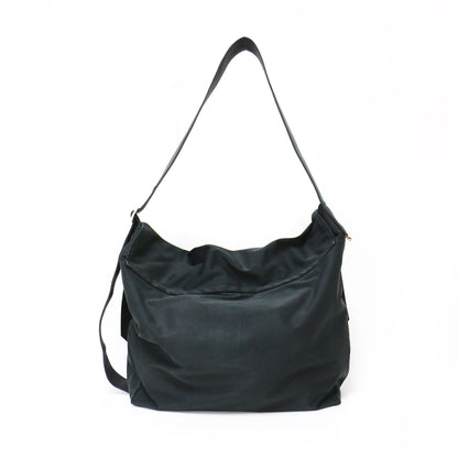 フラップ ショルダー ビッグ バッグ / flap shoulder big bag